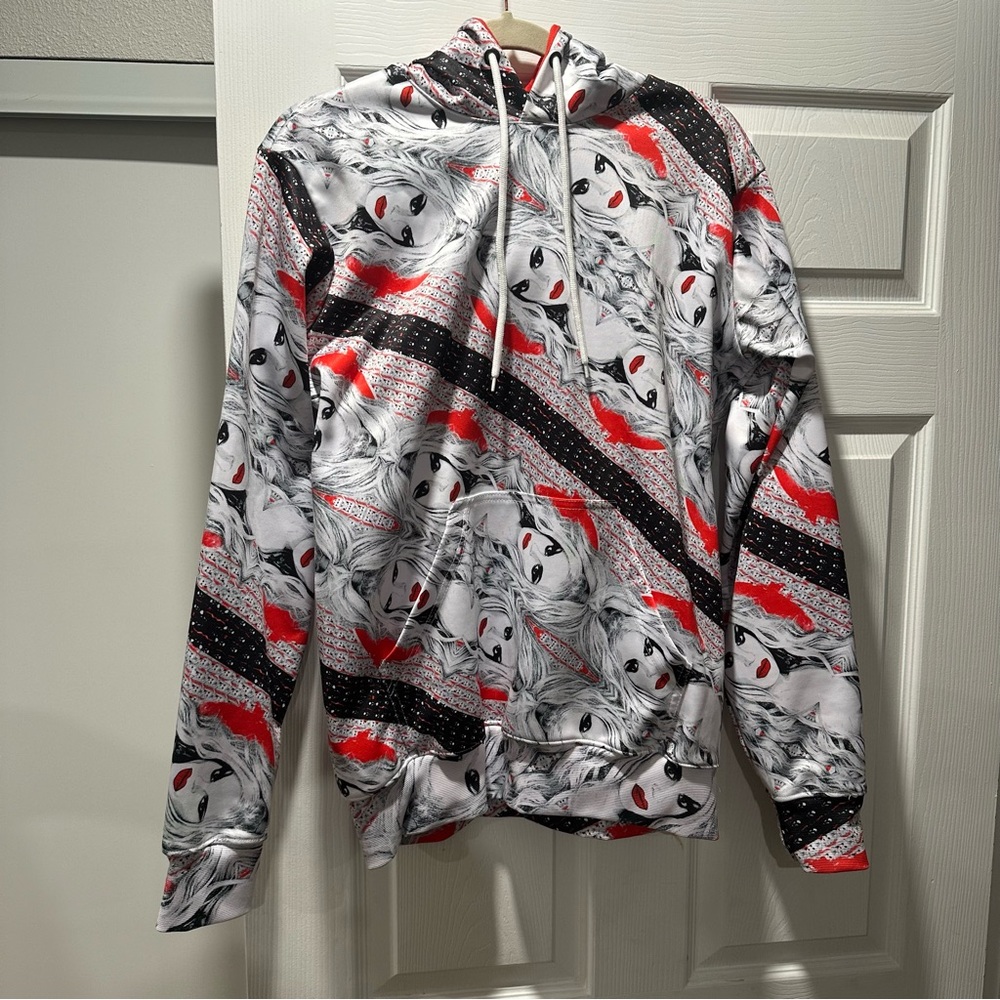 Katya x Drag Queen Merch Graphic Red and Black Hoodie